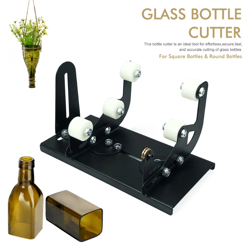 Wine Beer Holder - DIY Glass Bottle Cutter Tool Square