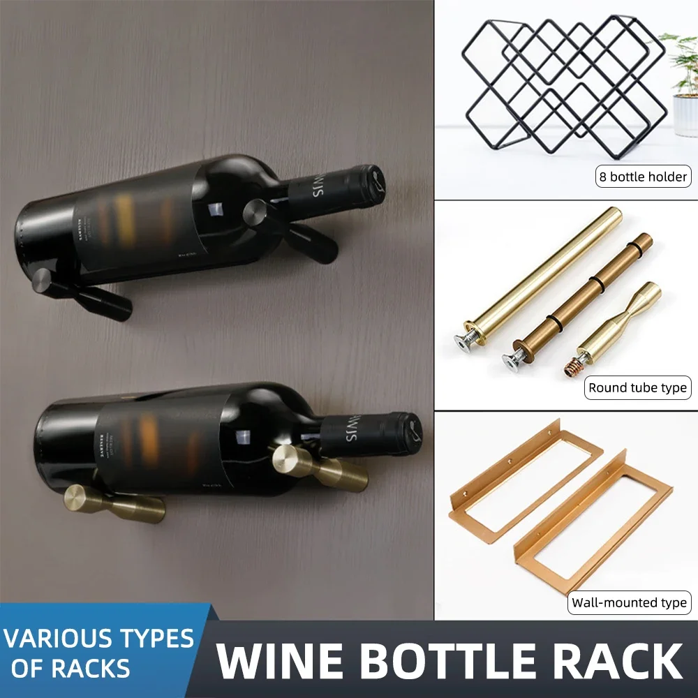 Wine Beer Holder - Aluminum Alloy Wine Rack,Wine Bottle Display