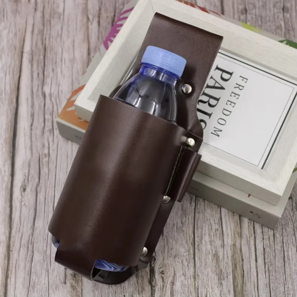 PU Leather Beer Bottle Waist H - Wine Beer Holder review and price