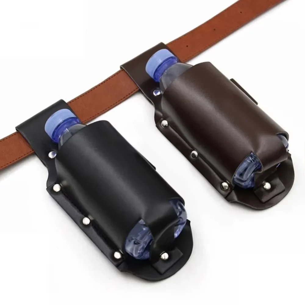 PU Leather Beer Bottle Waist H - Wine Beer Holder review and price