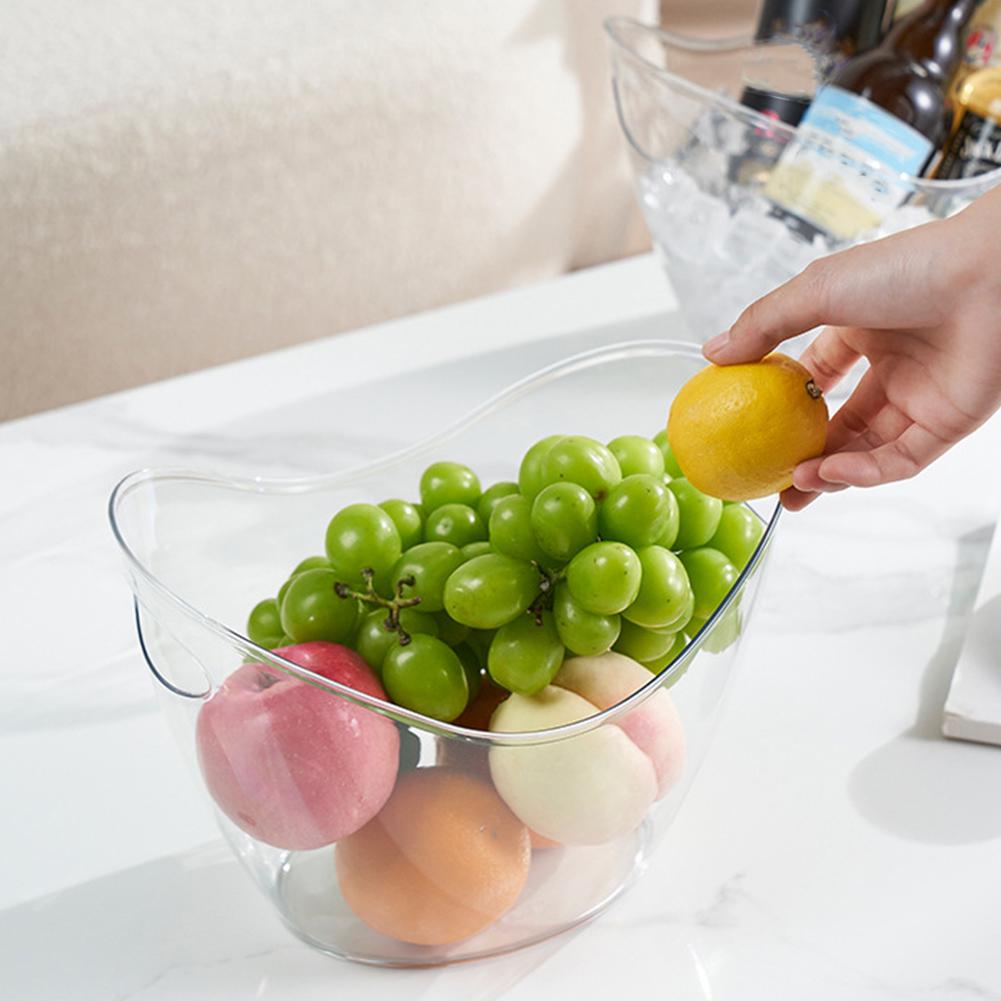 PET Plastic Ice Bucket Clear B - Wine Beer Holder review and price