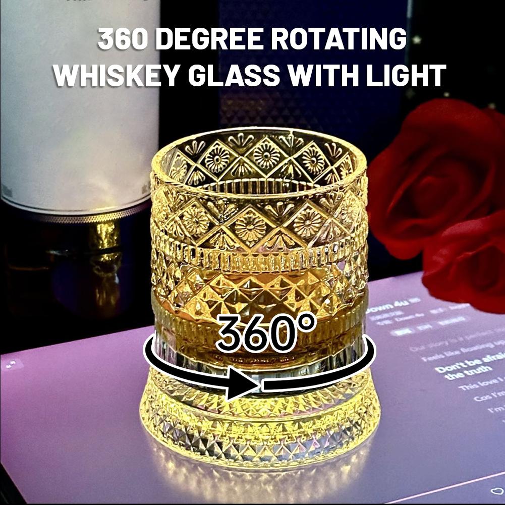 Rotating Whiskey Glass Creativ - Wine Beer Whiskey review and price