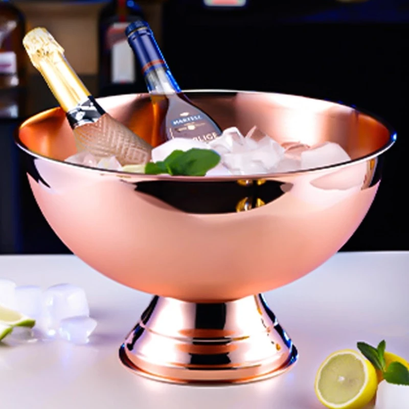 Stainless Steel Ice Bucket for - Wine Beer Holder review and price