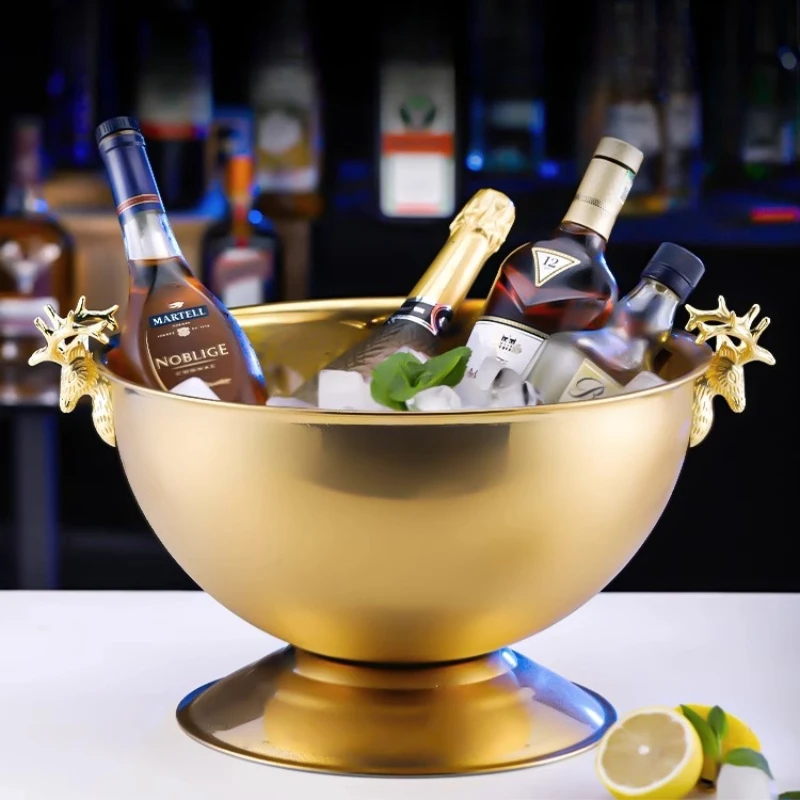 Stainless Steel Ice Bucket for - Wine Beer Holder review and price
