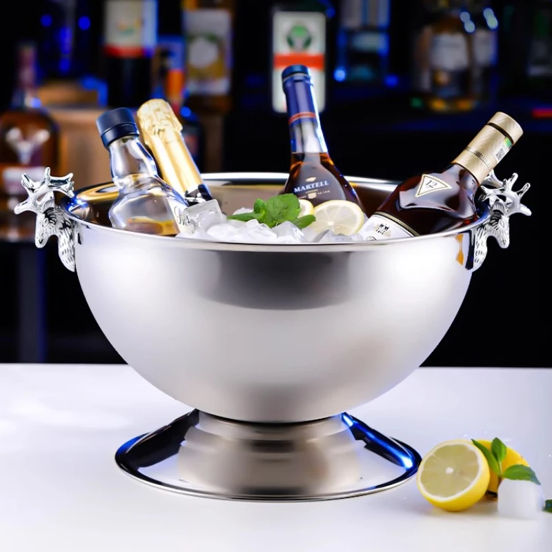 Stainless Steel Ice Bucket for - Wine Beer Holder review and price