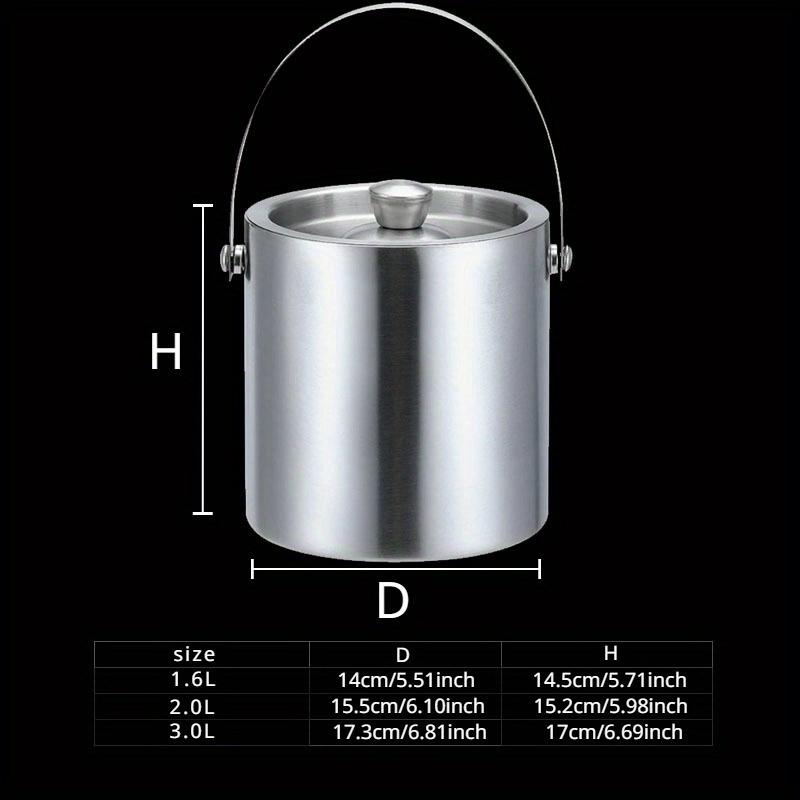 1.6L/2L/3L Stainless Steel Ins - Wine Beer Holder review and price