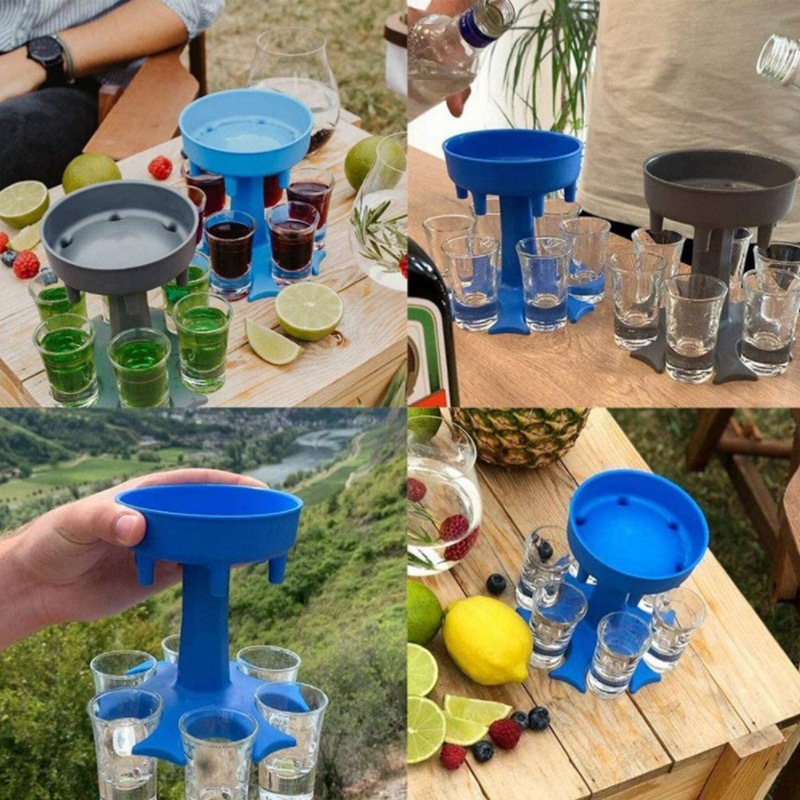 6 Shot Glass Wine Whisky Beer  - Wine Beer Holder review and price