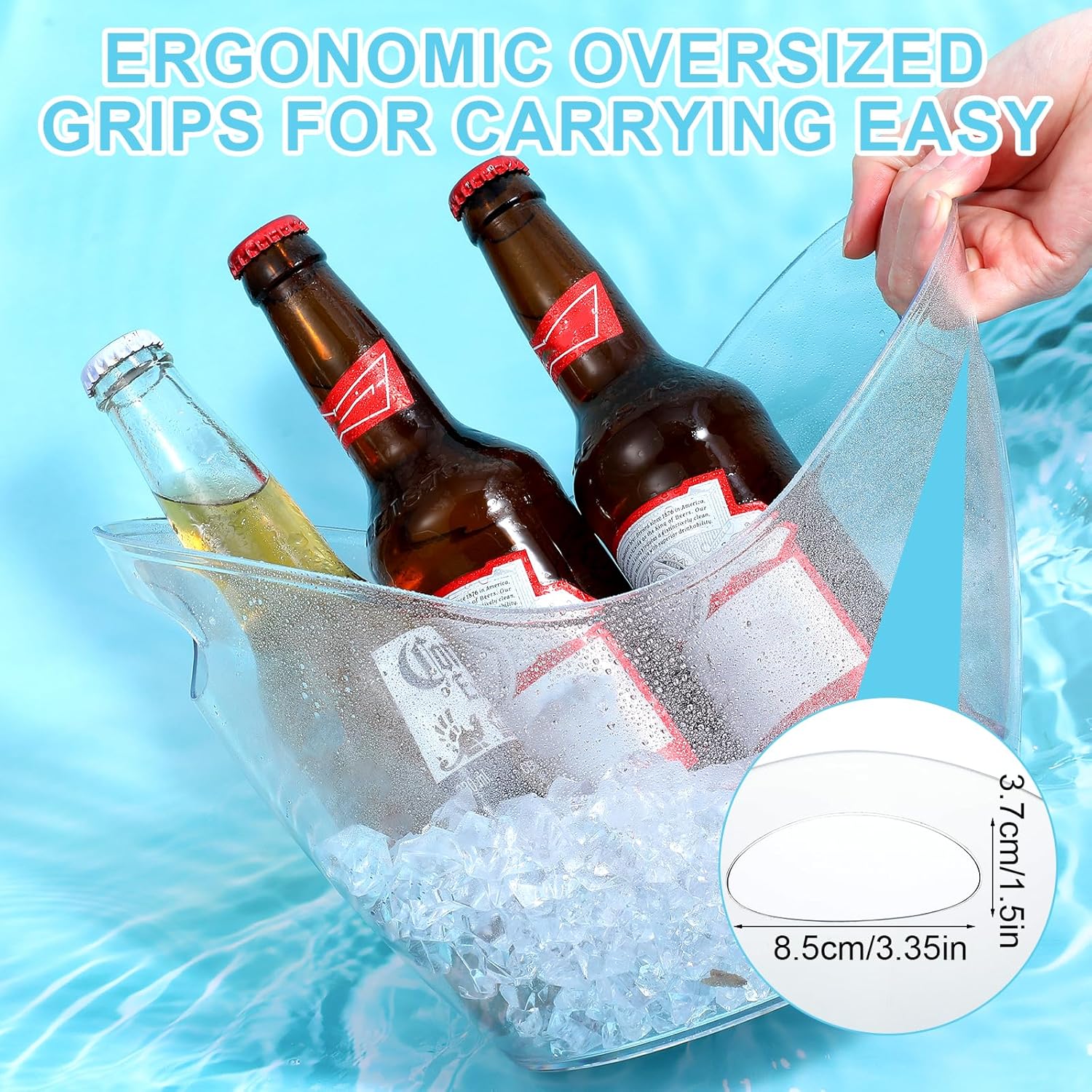 5 PET Unbreakable Ice Bucket W - Wine Beer Holder review and price