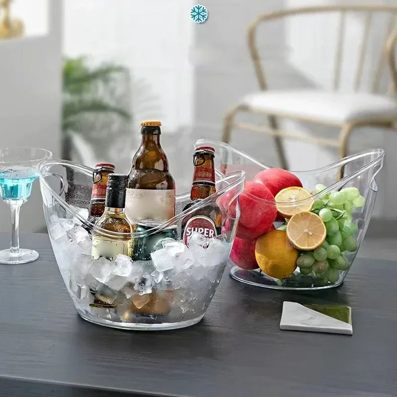 4/8L Ice Bucket Transparent Ic - Wine Beer Holder review and price