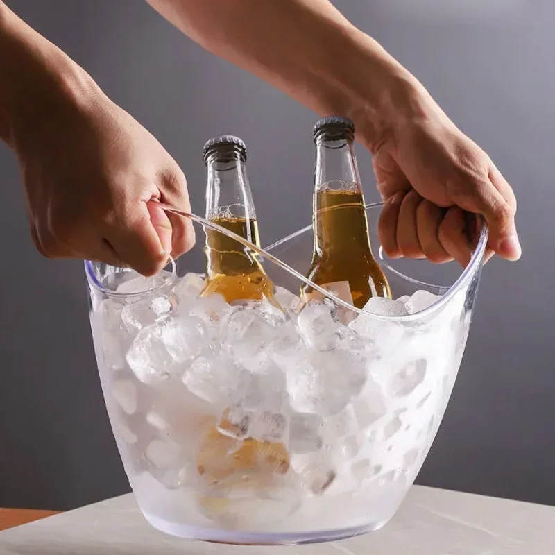 4/8L Ice Bucket Transparent Ic - Wine Beer Holder review and price