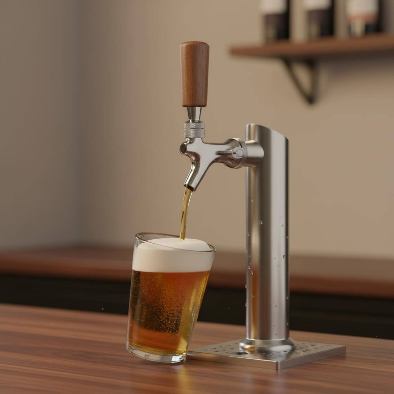 Short Wooden Beer Handle Solid - Wine Beer Bar review and price
