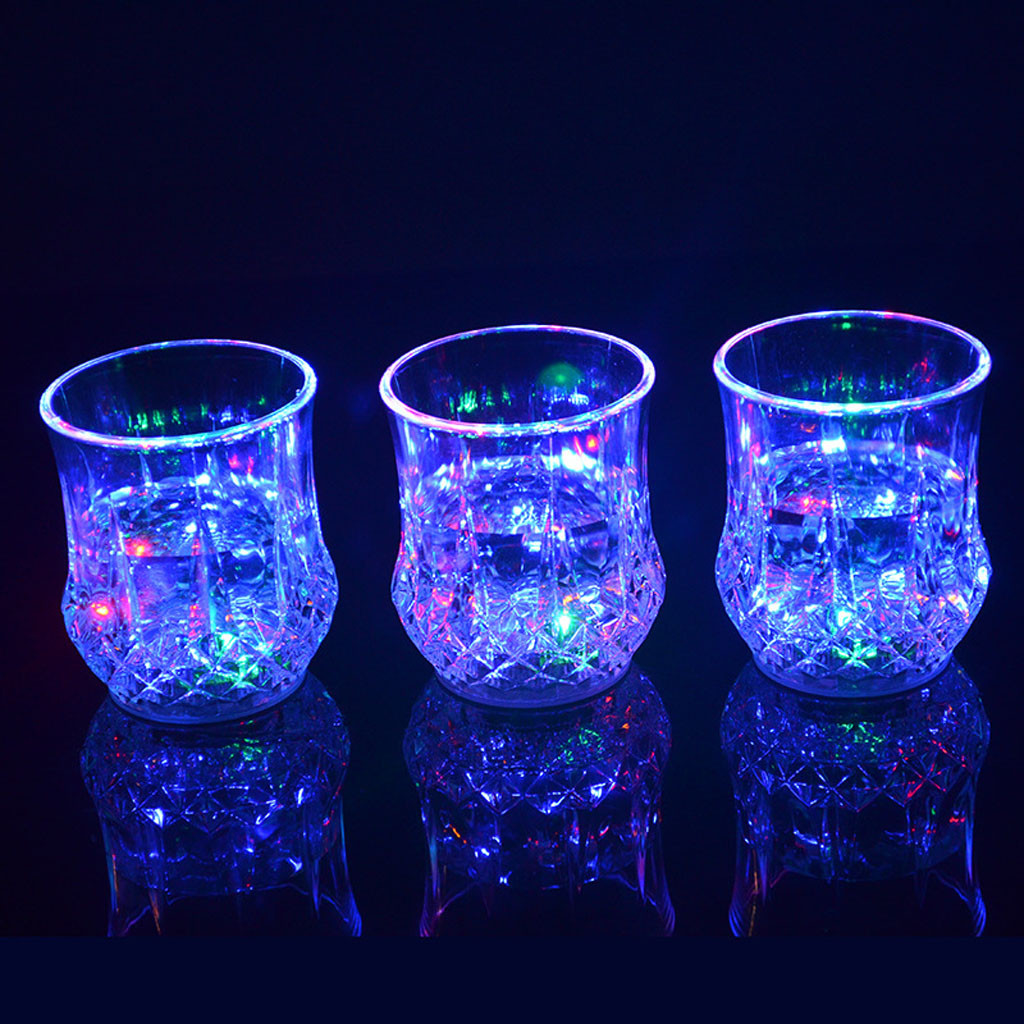 Colored LED Glowing Drink Cup  - Wine Beer Bar review and price