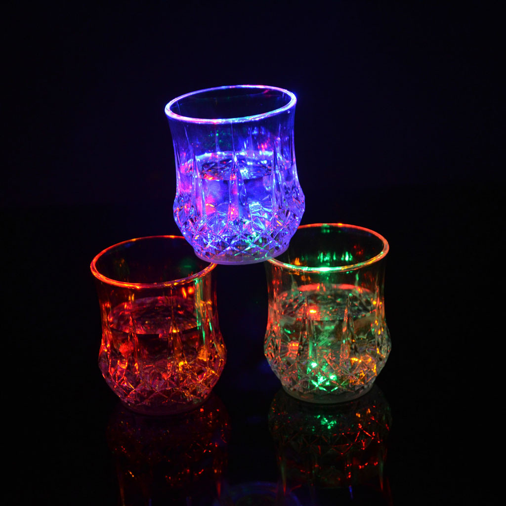 Colored LED Glowing Drink Cup  - Wine Beer Bar review and price