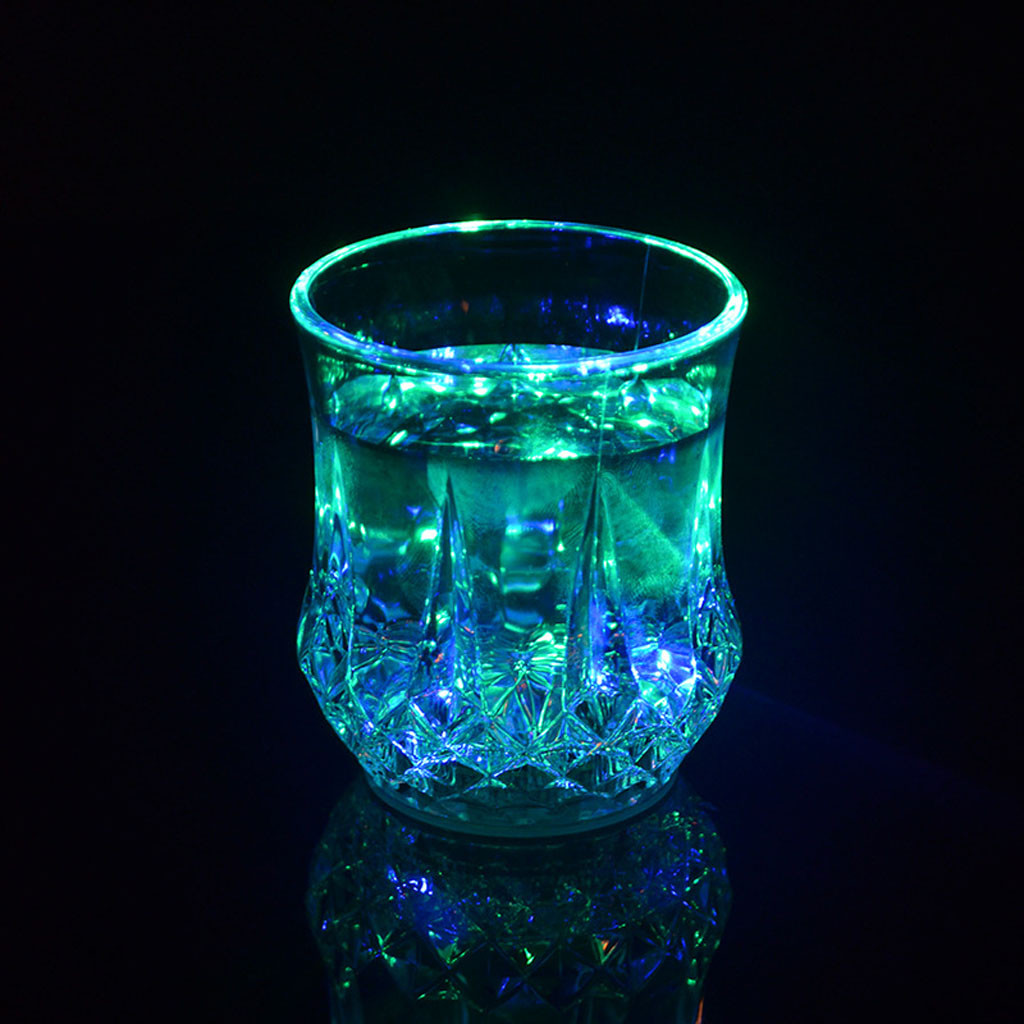 Colored LED Glowing Drink Cup  - Wine Beer Bar review and price
