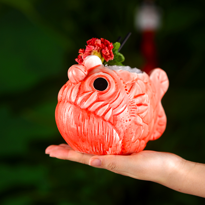 Cute Lantern Fish Cocktail Gla - Wine Beer Bar review and price